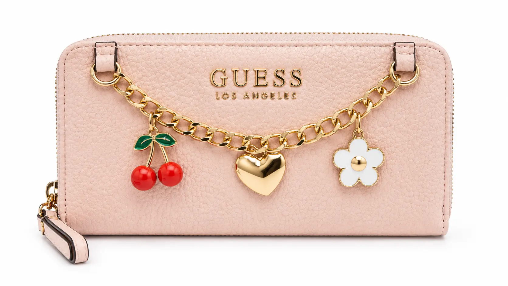 Cartera Rosa Guess Cadena