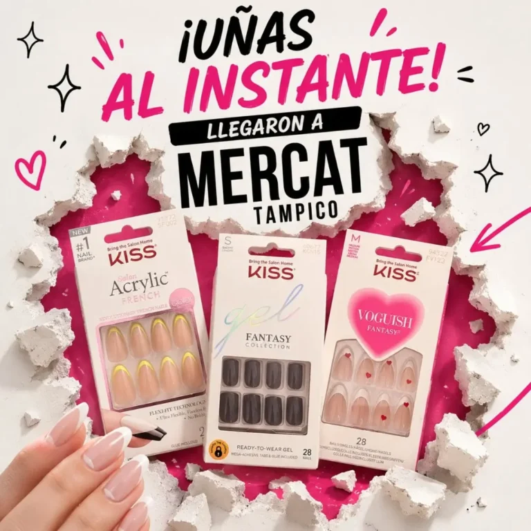 uñas postizas KISS en Mercat Tampico