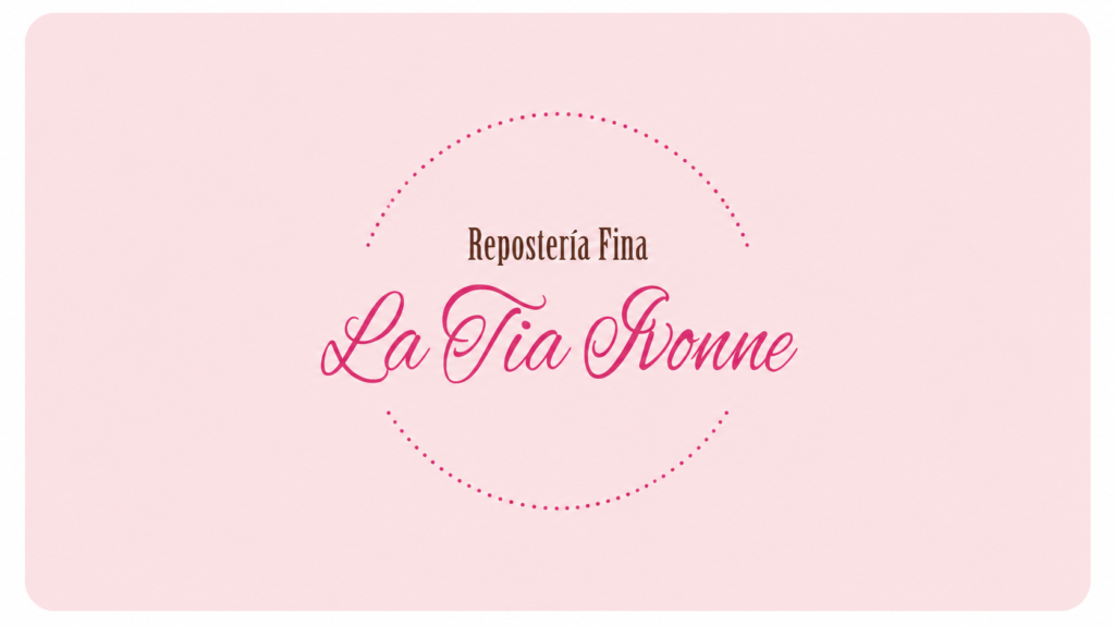 Alimentos y Repostería 8 La tia Ivonne logo adaptado