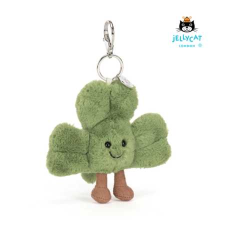 Amuseables Siofra Shamrock Bag Charm JellyCat