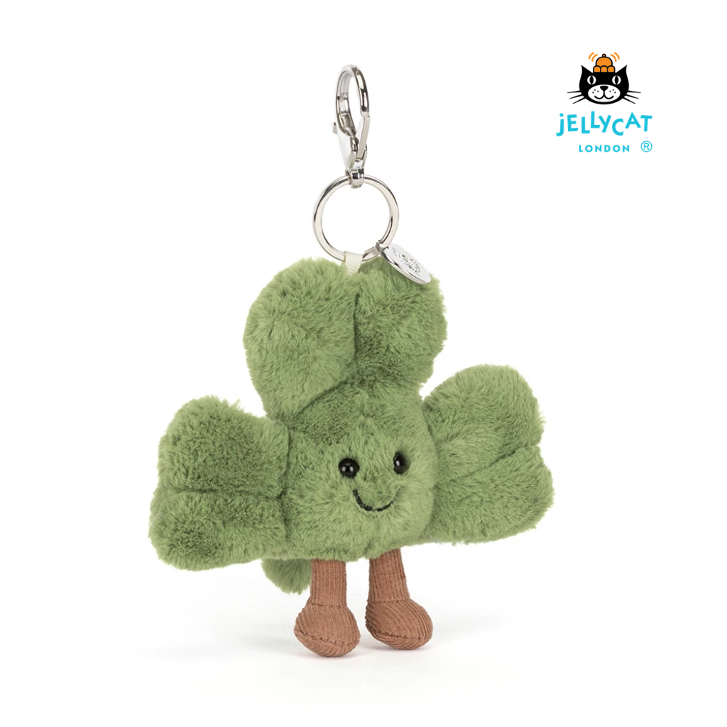 Amuseables Siofra Shamrock Bag Charm JellyCat