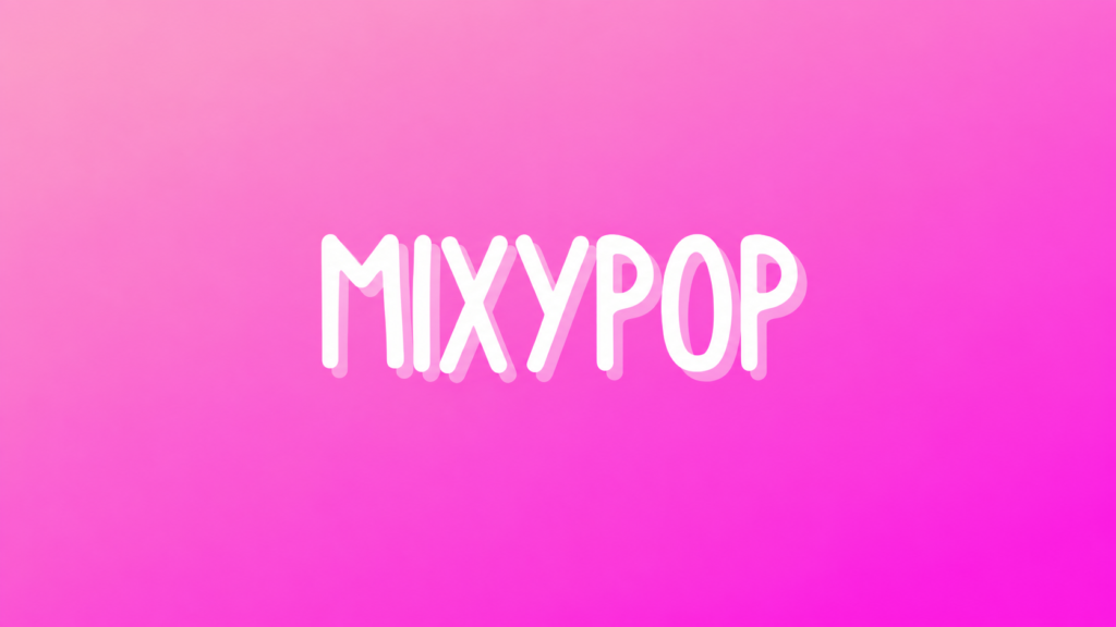 mixy pop logo
